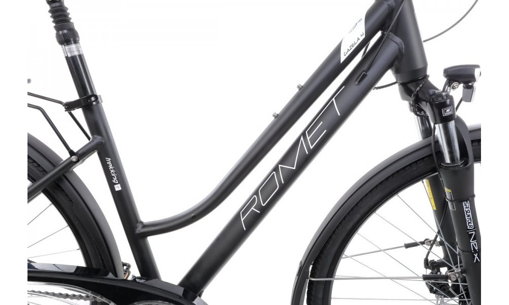 Jalgratas Romet Gazela 4 28" 2022 black-white - 31