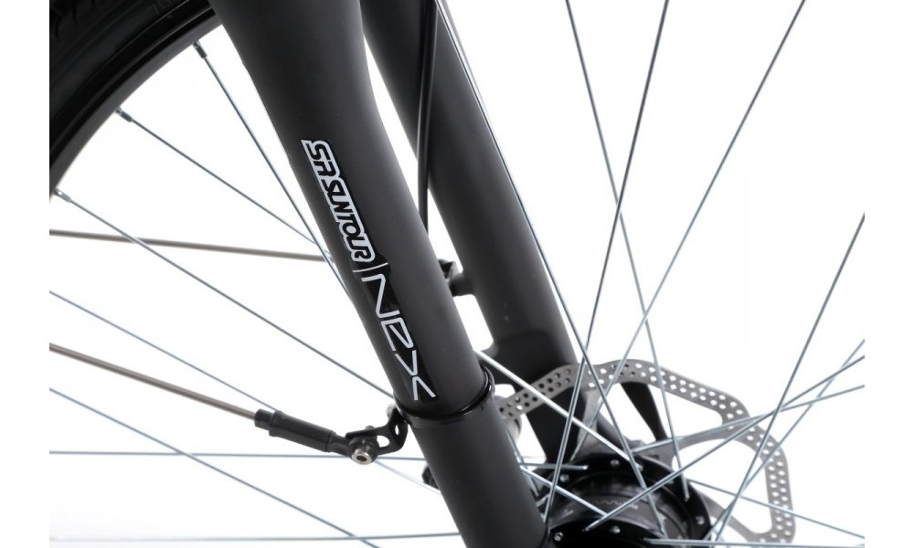 Jalgratas Romet Gazela 4 28" 2022 white-yellow - 23