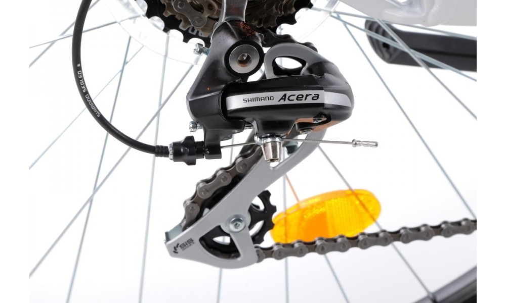 Jalgratas Romet Gazela 4 28" 2022 white-yellow - 25