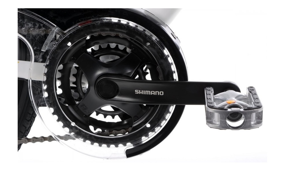 Jalgratas Romet Gazela 4 28" 2022 white-yellow - 28