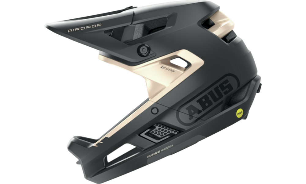 Kiivri Abus AirDrop MIPS black gold - 1