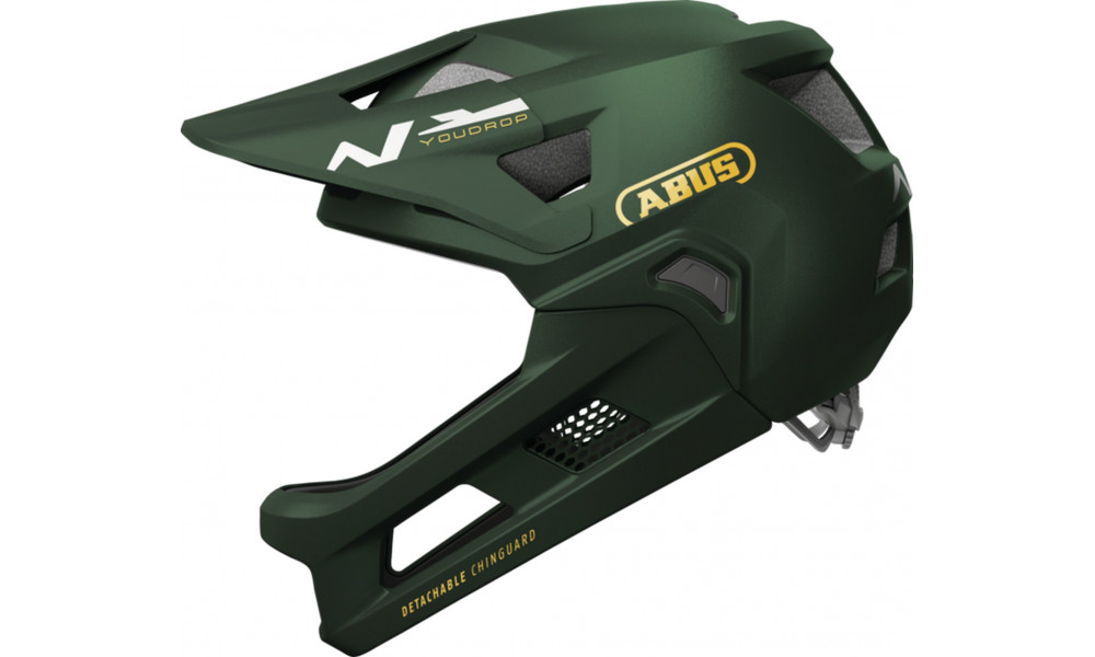 Kiivri Abus YouDrop FF moss green - 1