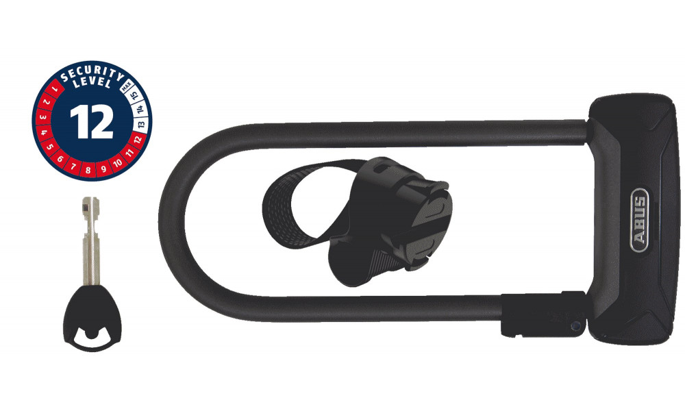 Lukk Abus Granit Plus 640/135HB230 BK TexK 