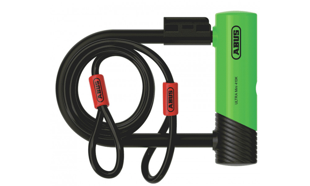 Lukk Abus Ultra Mini 410K/150HB140 green SH + Cobra 10/120 - 2