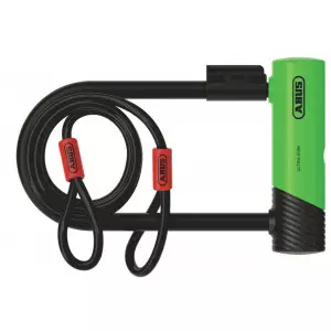 Lukk Abus Ultra Mini 410K/150HB180 green SH + Cobra 10/120 Lukk Abus Ultra Mini 410K/150HB180 green SH + Cobra 10/120