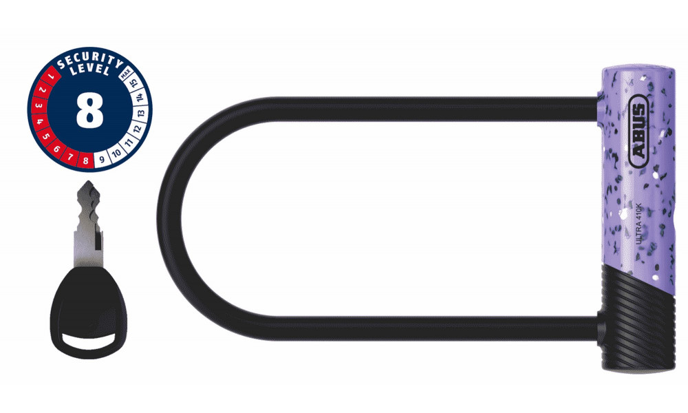 Lukk Abus Ultra 410K/170HB230 purple SH - 1
