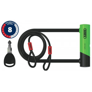 Lukk Abus Ultra 410K/170HB230 green SH + Cobra 10/120