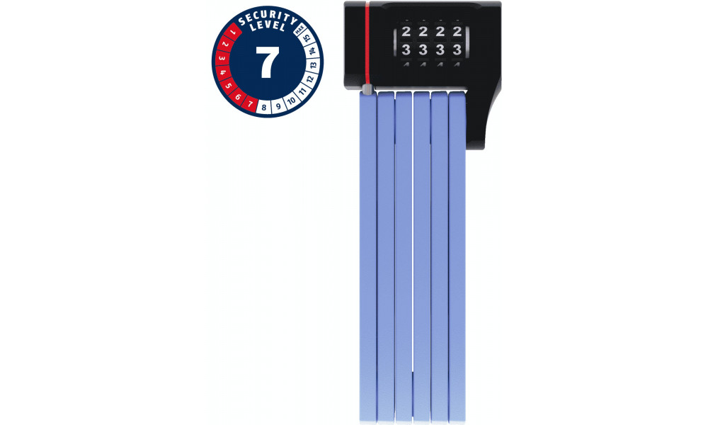 Lukk Abus Bordo uGrip 5700C/80 BU SH 