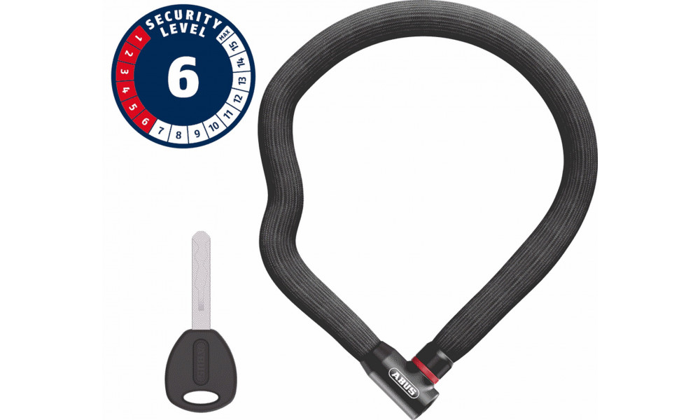 Lukk Abus Goose 4204K/110 black 