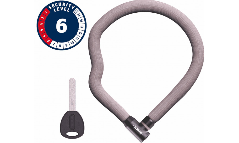 Lukk Abus Goose 4204K/110 rosemauve 