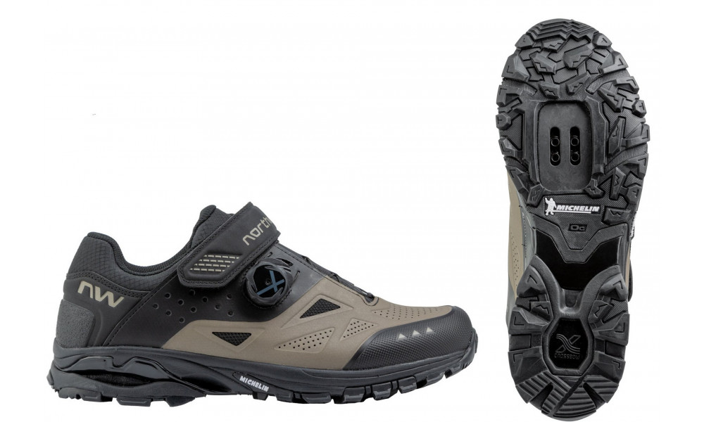 Rattakingad Northwave Spider Plus 3 MTB AM sand-black - 1