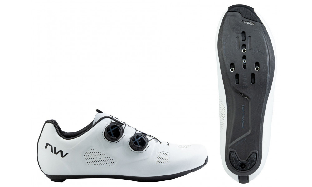 Rattakingad Northwave Revolution Wide Road white-black - 1