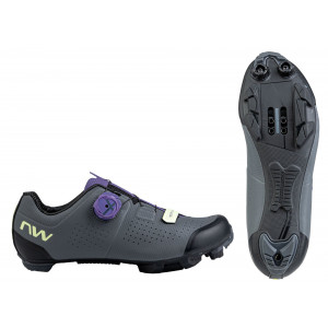 Rattakingad Northwave Razer WMN MTB XC dark grey-dark purple Rattakingad Northwave Razer WMN MTB XC dark grey-dark purple