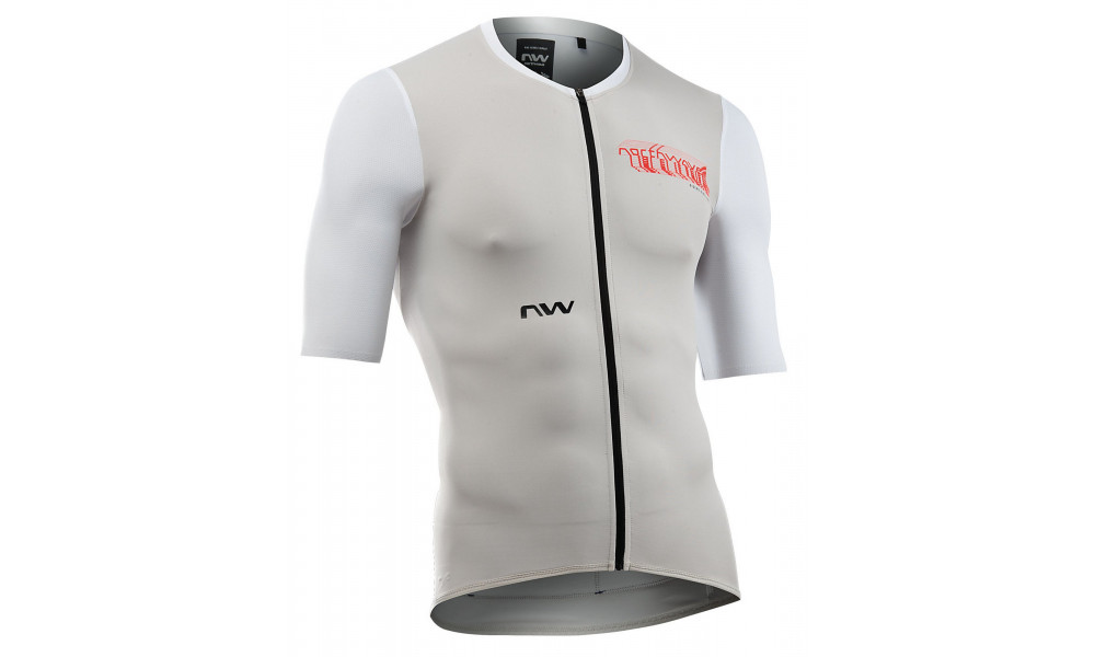 Rattasärk Northwave Essence EVO S/S light grey-white - 1