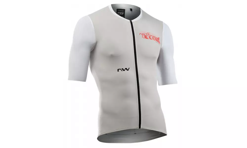 Rattasärk Northwave Essence EVO S/S light grey-white - 1