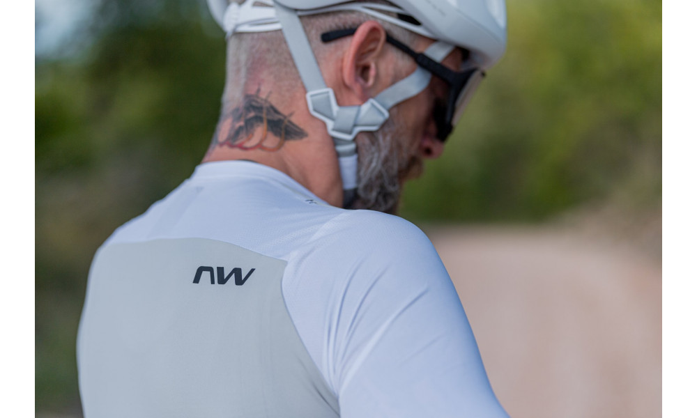Rattasärk Northwave Essence EVO S/S light grey-white - 2