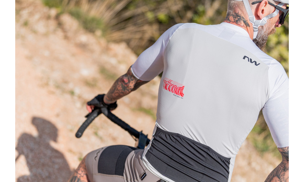 Rattasärk Northwave Essence EVO S/S light grey-white - 3