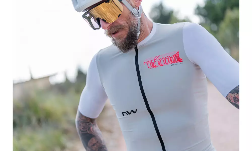 Rattasärk Northwave Essence EVO S/S light grey-white - 4