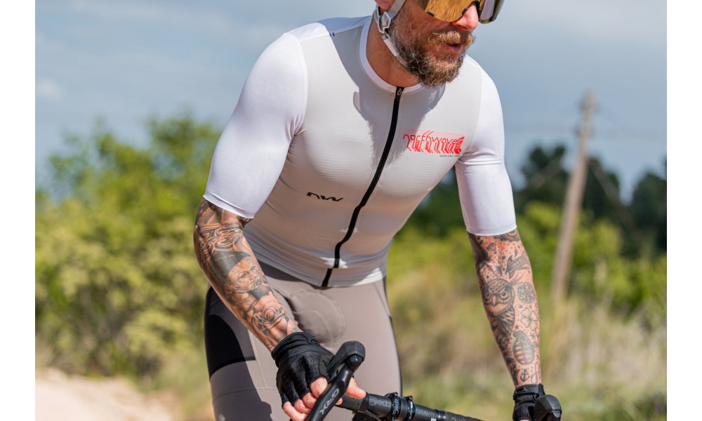 Rattasärk Northwave Essence EVO S/S light grey-white - 8