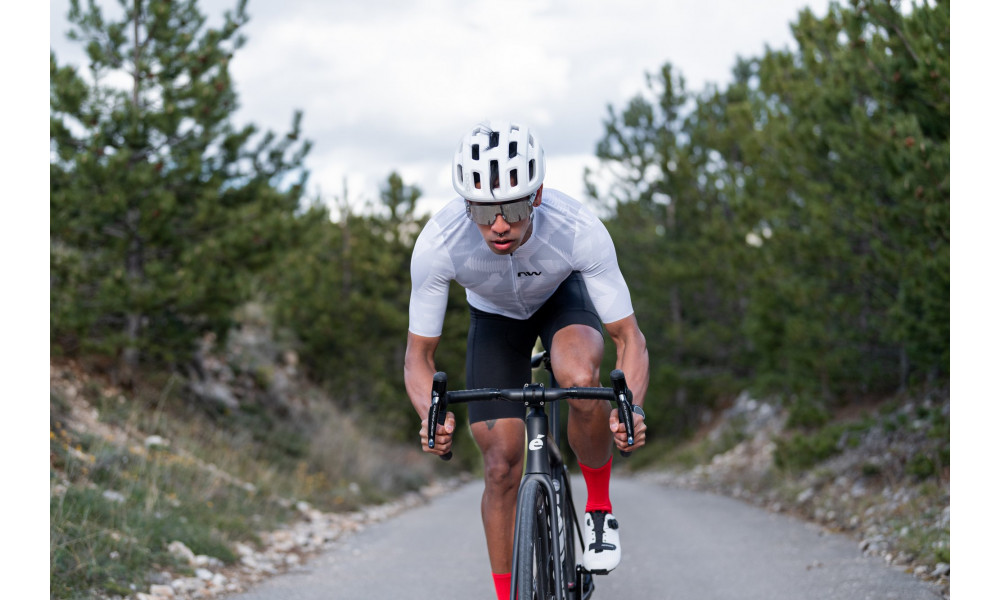 Rattasärk Northwave Blade Air S/S light grey-radiant red - 5