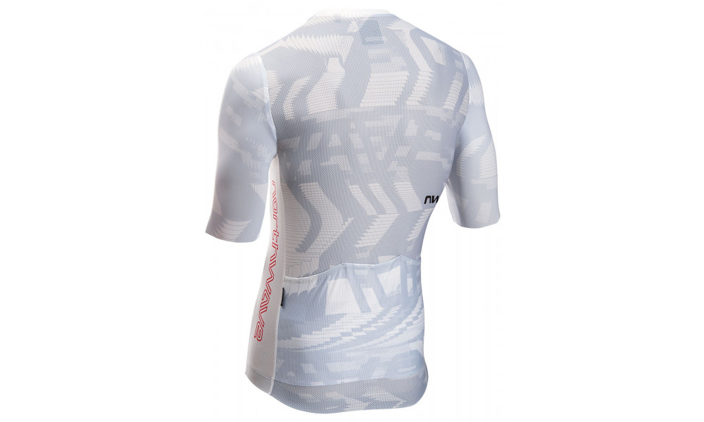 Rattasärk Northwave Blade Air S/S light grey-radiant red - 6