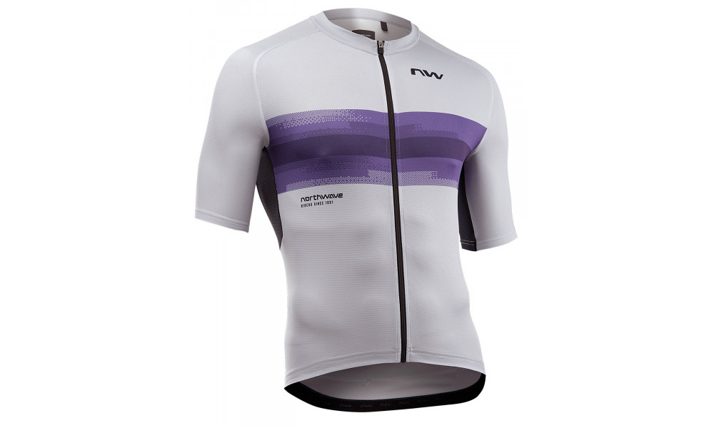 Rattasärk Northwave Force EVO S/S light grey-dark purple - 1