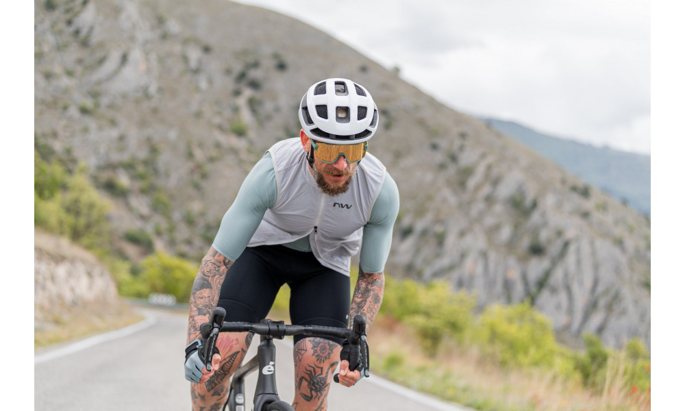 Jalgratta vest Northwave Extreme Light light grey - 4