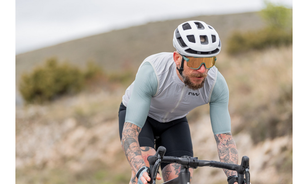 Jalgratta vest Northwave Extreme Light light grey - 5