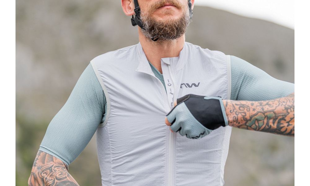 Jalgratta vest Northwave Extreme Light light grey - 7