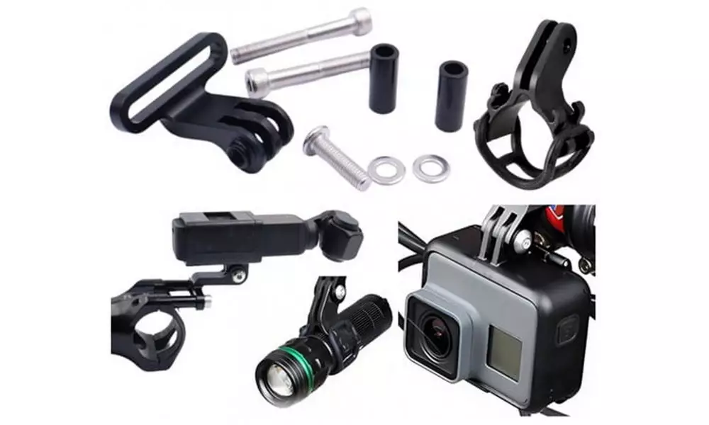 HoidjaProx Eagle E6 GoPro Alu for stem black - 3