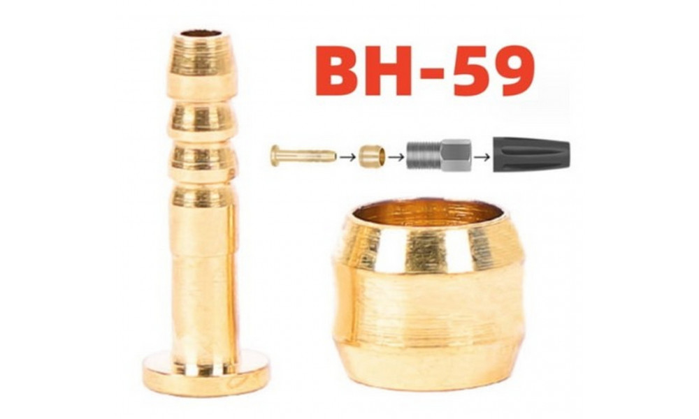 Ketaspiduri voolik kinnitusvahendid ProX for Shimano BH-59 (10pcs.) - 1