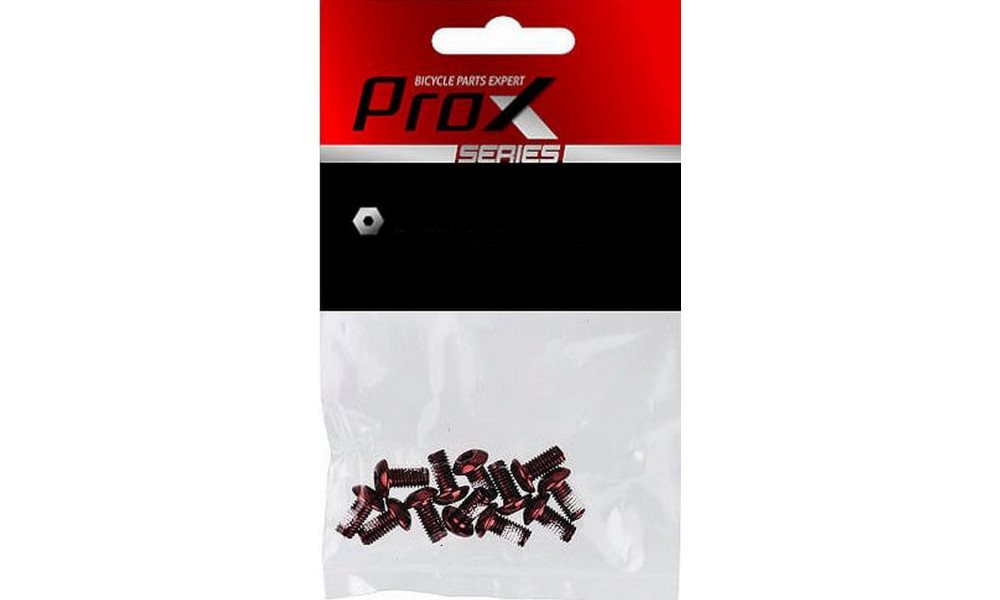Piduriketta poldid ProX red (12pcs.) - 2