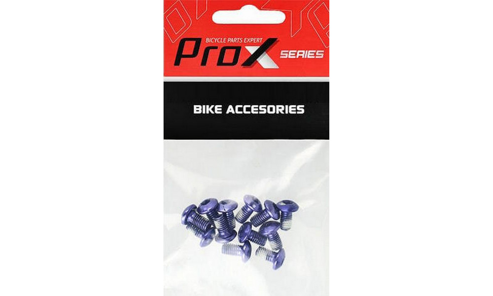 Piduriketta poldid Prox purple M5x10mm (12pcs.) - 2