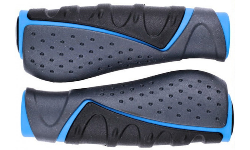 Käepidemed ProX VLG-709AD3 Comfort Gel 130mm blue-black-grey - 1