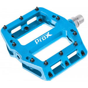 Pedaalid ProX Base Pro 26 nylon Pins axle Cr-Mo blue