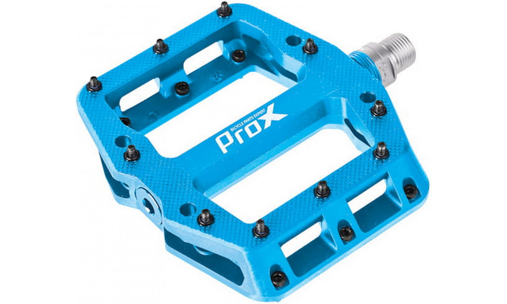 Pedaalid ProX Base Pro 26 nylon Pins axle Cr-Mo blue - 1