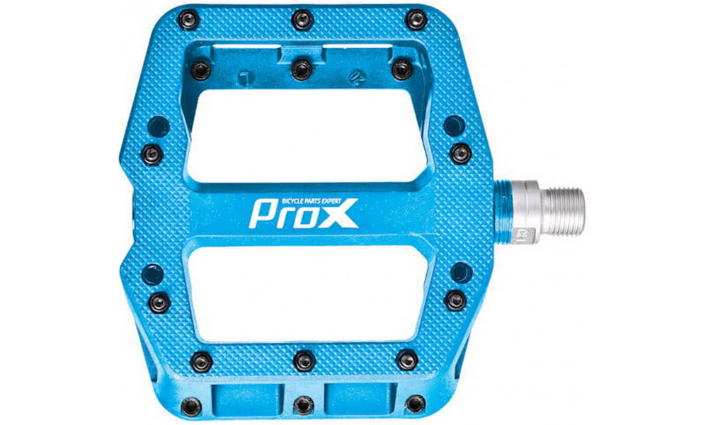 Pedaalid ProX Base Pro 26 nylon Pins axle Cr-Mo blue - 2