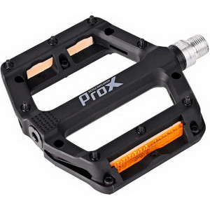 Pedaalid ProX Base Pro 26 nylon Pins axle Cr-Mo black