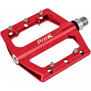Pedaalid ProX Stig 24 Alu Pins axle Cr-Mo red