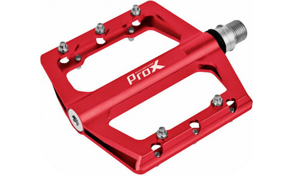 Pedaalid ProX Stig 24 Alu Pins axle Cr-Mo red - 1