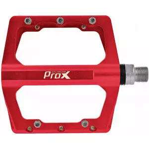 Pedaalid ProX Stig 24 Alu Pins axle Cr-Mo red