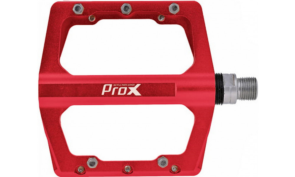 Pedaalid ProX Stig 24 Alu Pins axle Cr-Mo red - 2