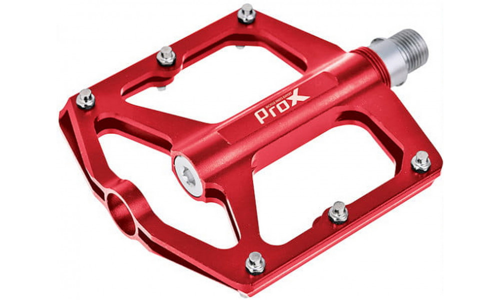 Pedaalid ProX Stig 25 Alu Pins axle Cr-Mo red - 1