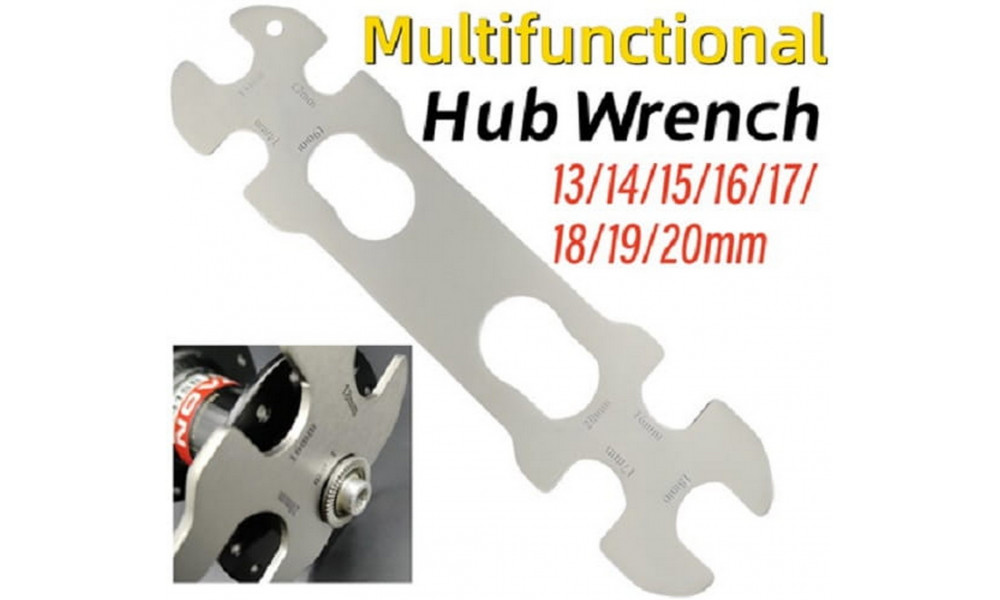 Tööriist ProX WR-05 Multifunction for hub cones 13/14/15/16/17/18/19/20mm - 2