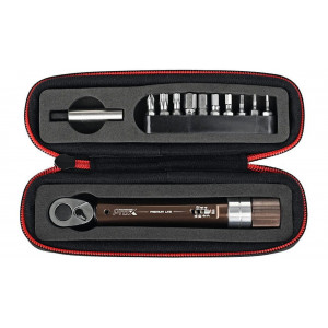 Tool set ProX Premium Line with dynamometer 2-14Nm 12-parts bronze