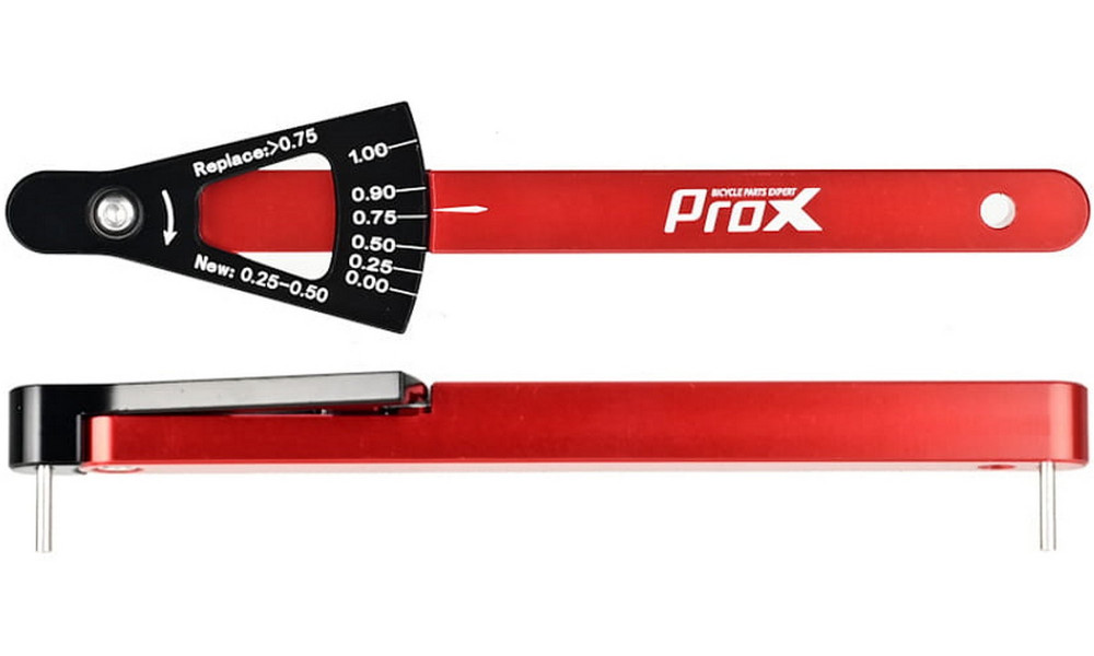 Tööriist ProX CR-27 chain wear indicator 0.25/0.5/0.7/0.9/1% - 1