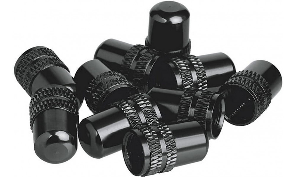 Ventiili tolmukaitse ProX Alu AV-02 AV/Schrader black - 2