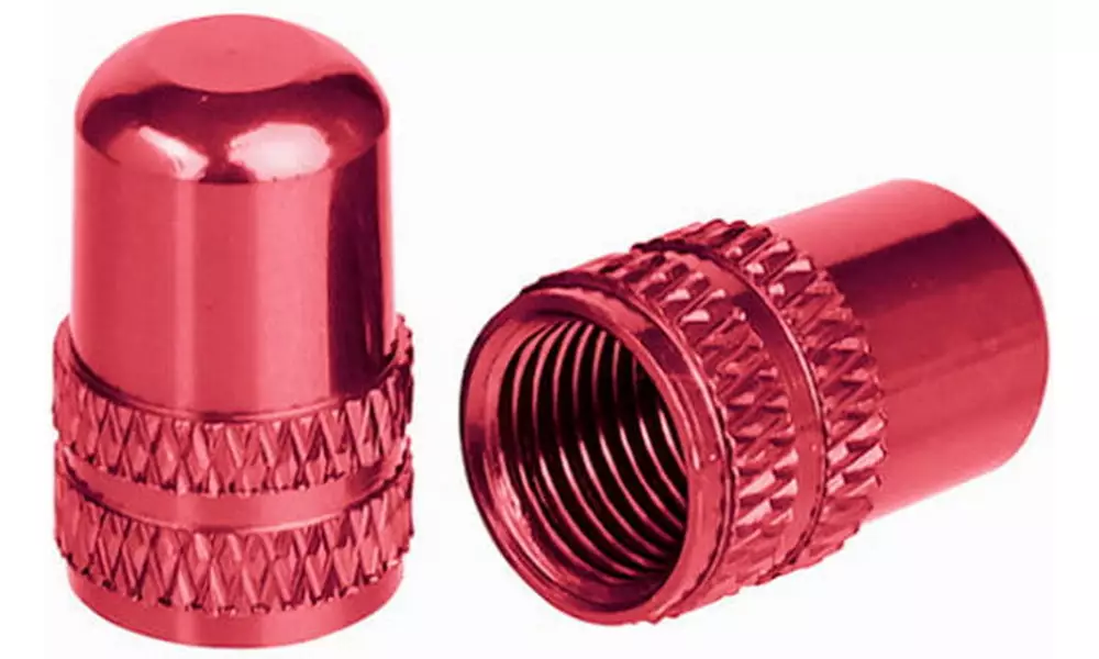 Ventiili tolmukaitse ProX Alu AV-02 AV/Schrader red - 1