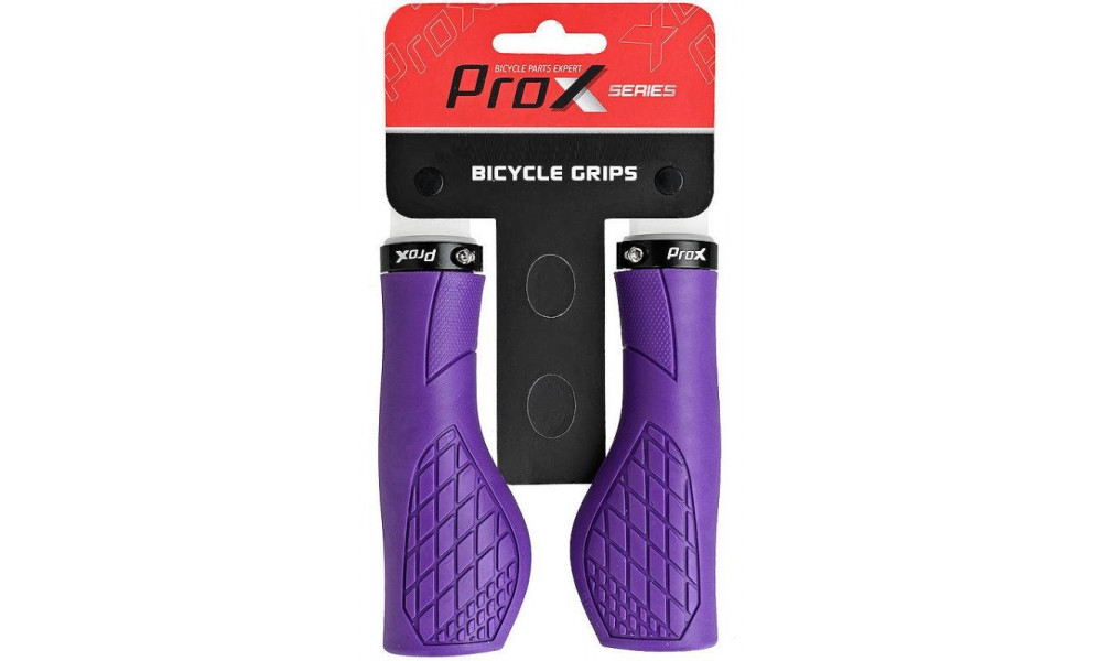 Käepidemed ProX GP-35 130mm Ergo Lock-on purple - 2