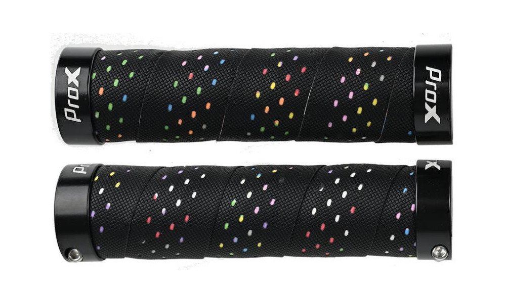 Käepidemed ProX GP-82C 130mm 2xLock-on rainbow - 1